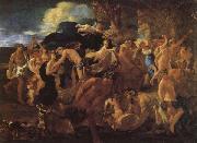 Nicolas Poussin Barchanal oil painting picture wholesale